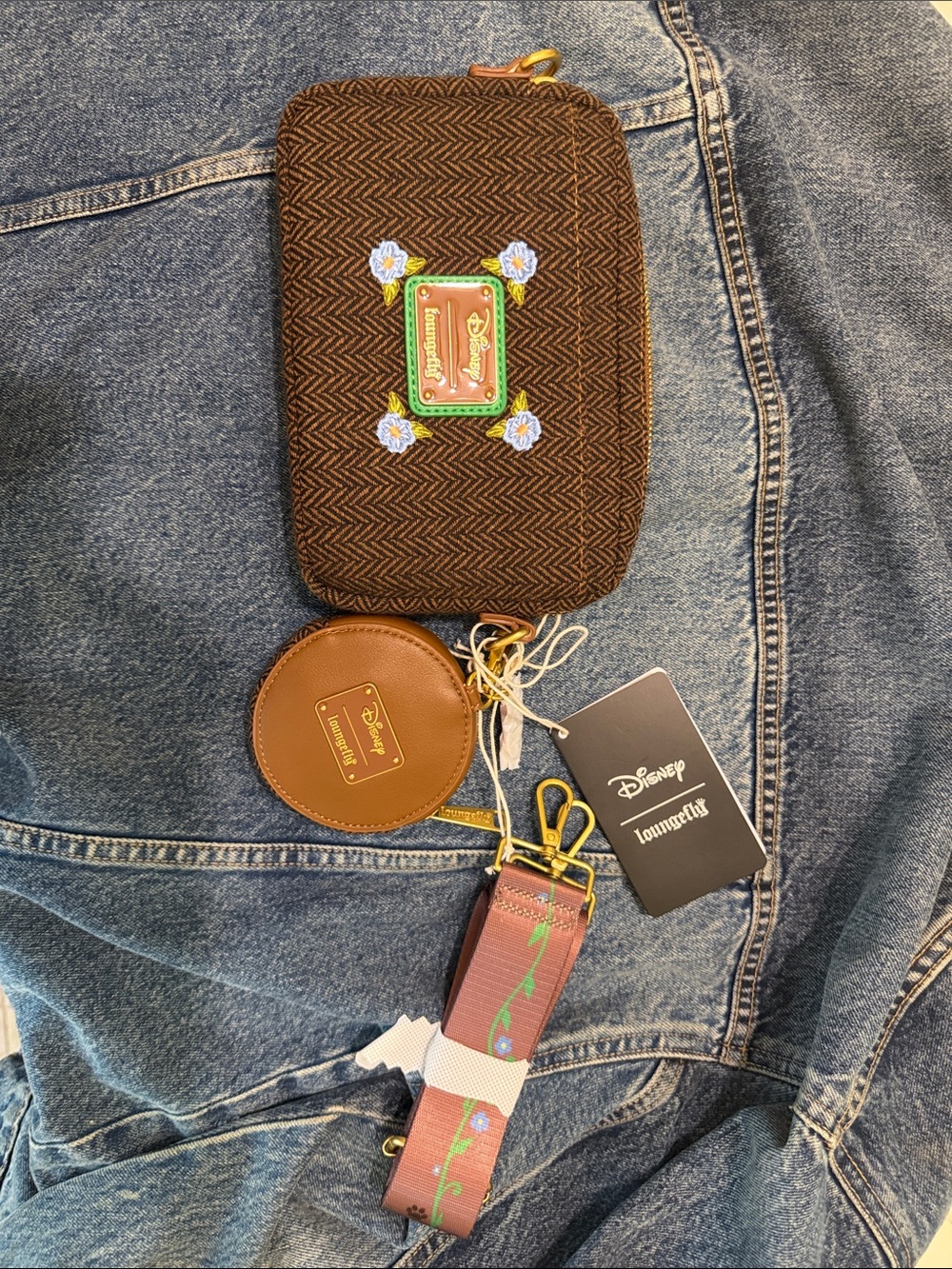 Loungefly The Fox and the Hound Crossbody and Coin Pouch - Picture 2 of 2